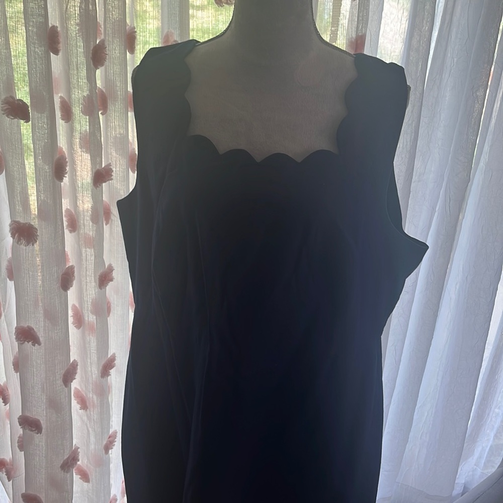 Navy blue JCrew shift dress sz 20 NWT